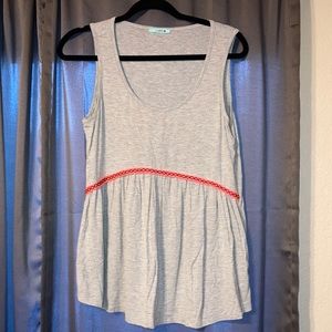 Grey Oversized Tank